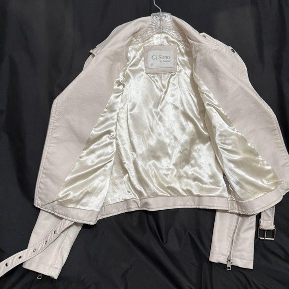 Ci Sono by Cavalini cream/ soft white Vintage Jacket - Picture 6 of 10